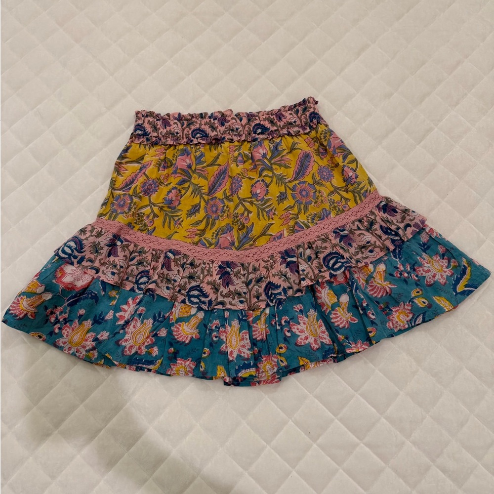 ALLISON NEW YORK sasha mini skirt in floral mix - Picture 5 of 8